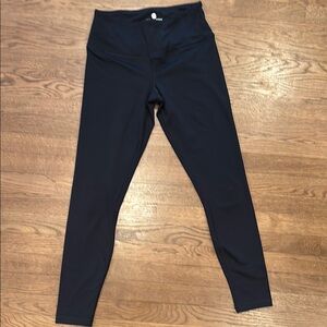 Reflex Fleece-Lined Black Leggings